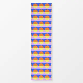 Tischläufer Fun House Sunrise Sunset Pattern