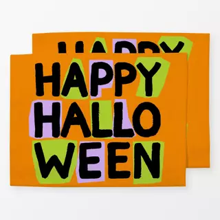 Tischset Happy Halloween