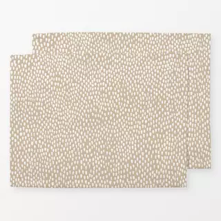 Tischset Pomelo Dots beige