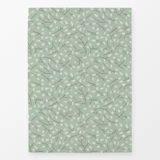 Geschirrtücher Catkins Allover Fresh sage