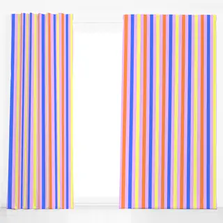 Dekovorhang Fun House Stripes Mix