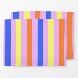 Tischset Fun House Stripes Mix