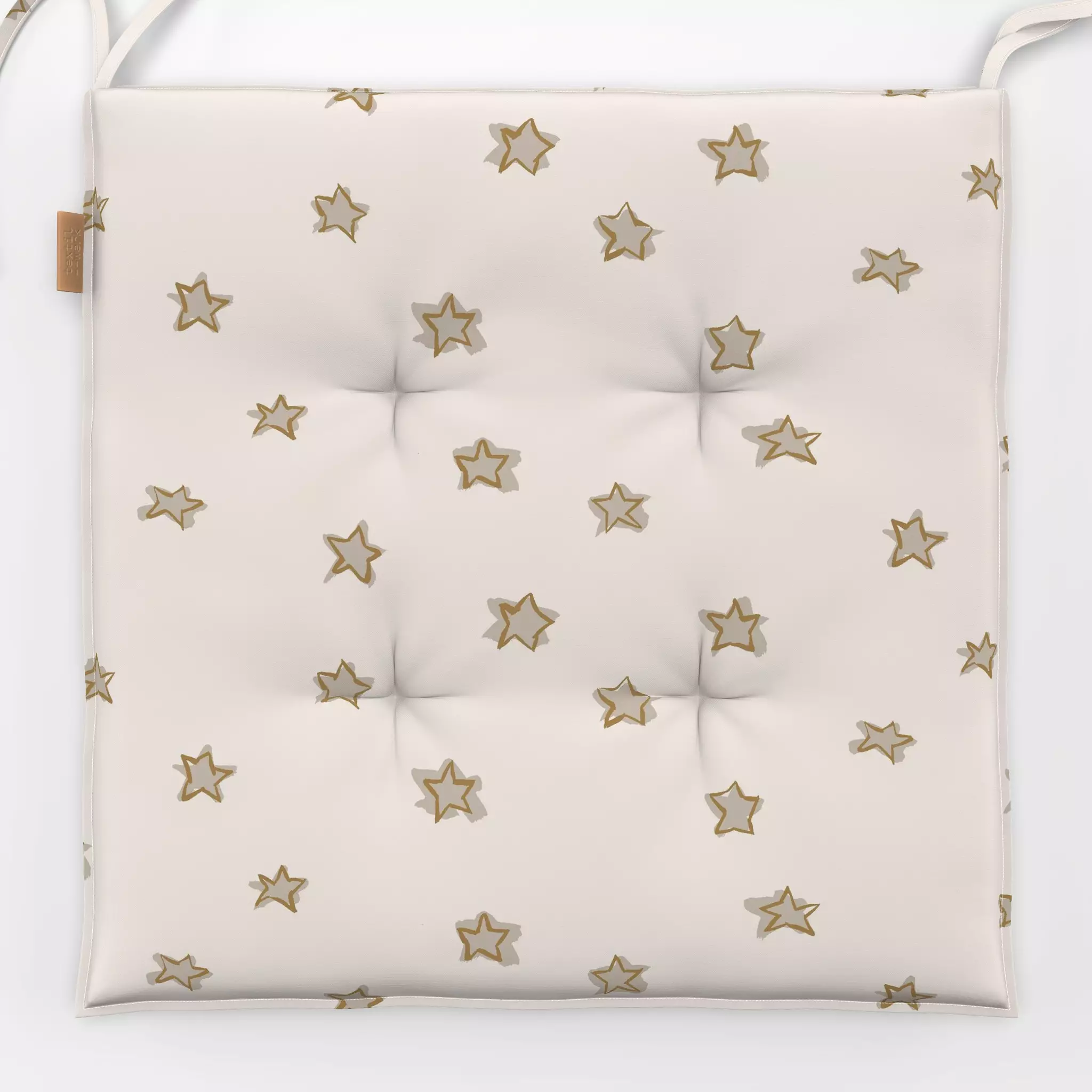 Sitzkissen Sterne - Winter, Anlässe, Astronomie & Weltraum - von „Julia Schumacher"; Muster, Kinder, kleingemustert, Sterne,...