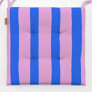 Sitzkissen Streifen rosa blau