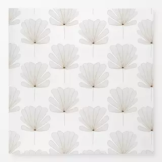 Tischdecke Blossoms white