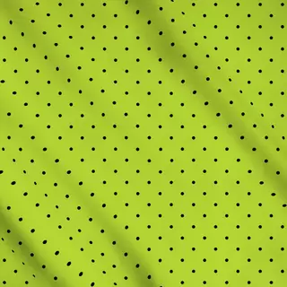 Meterware Polka grün