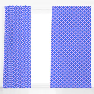 Dekovorhang blue