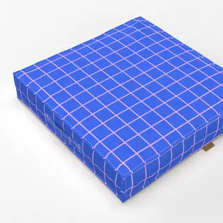 Bodenkissen blue