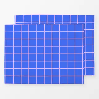 Tischset blue