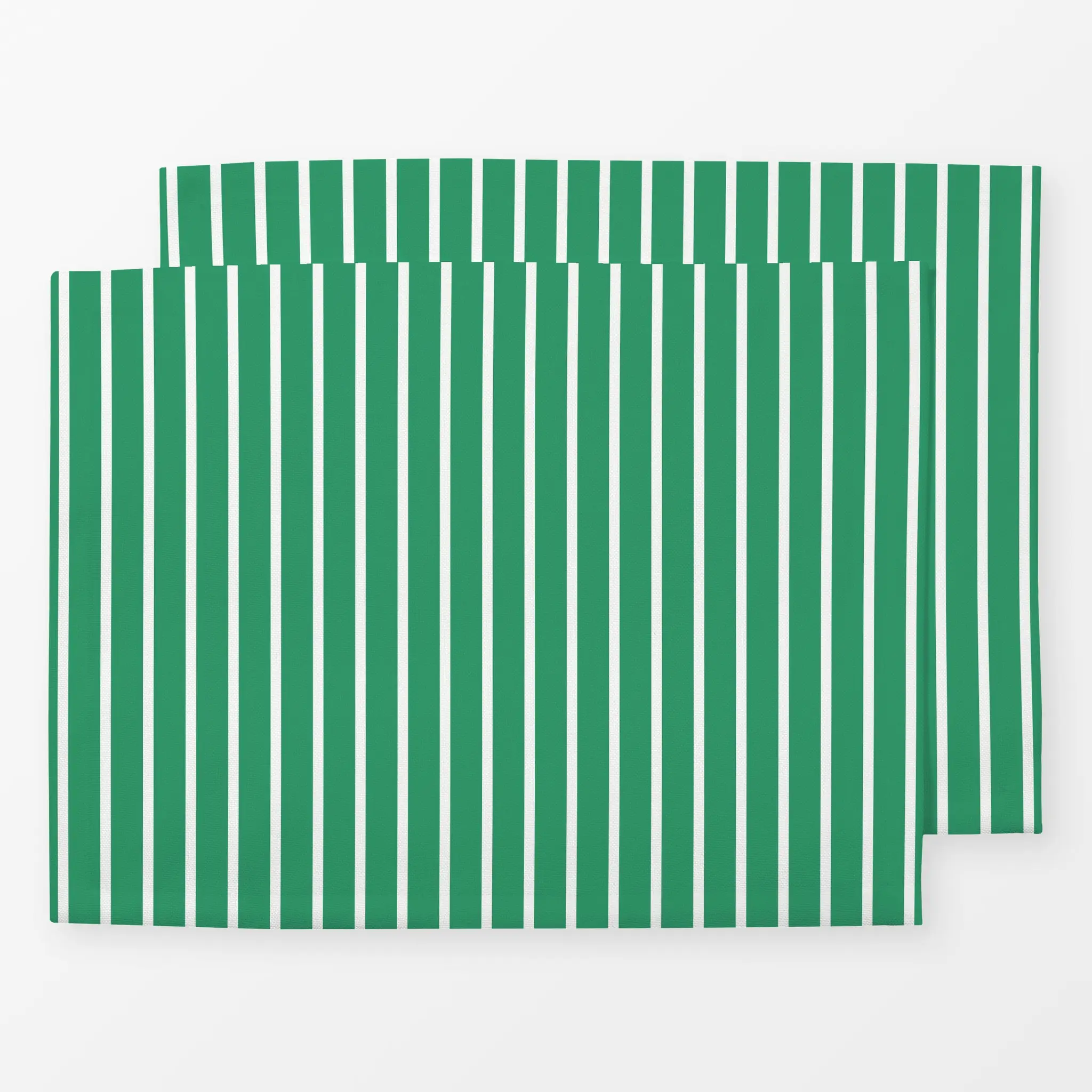 Tischset Summer Stripes green, gemustert, Sommer, von Julia Schumacher