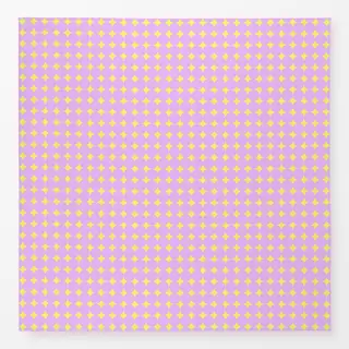Tischdecke Fun House yellow Sparkling pink Dots