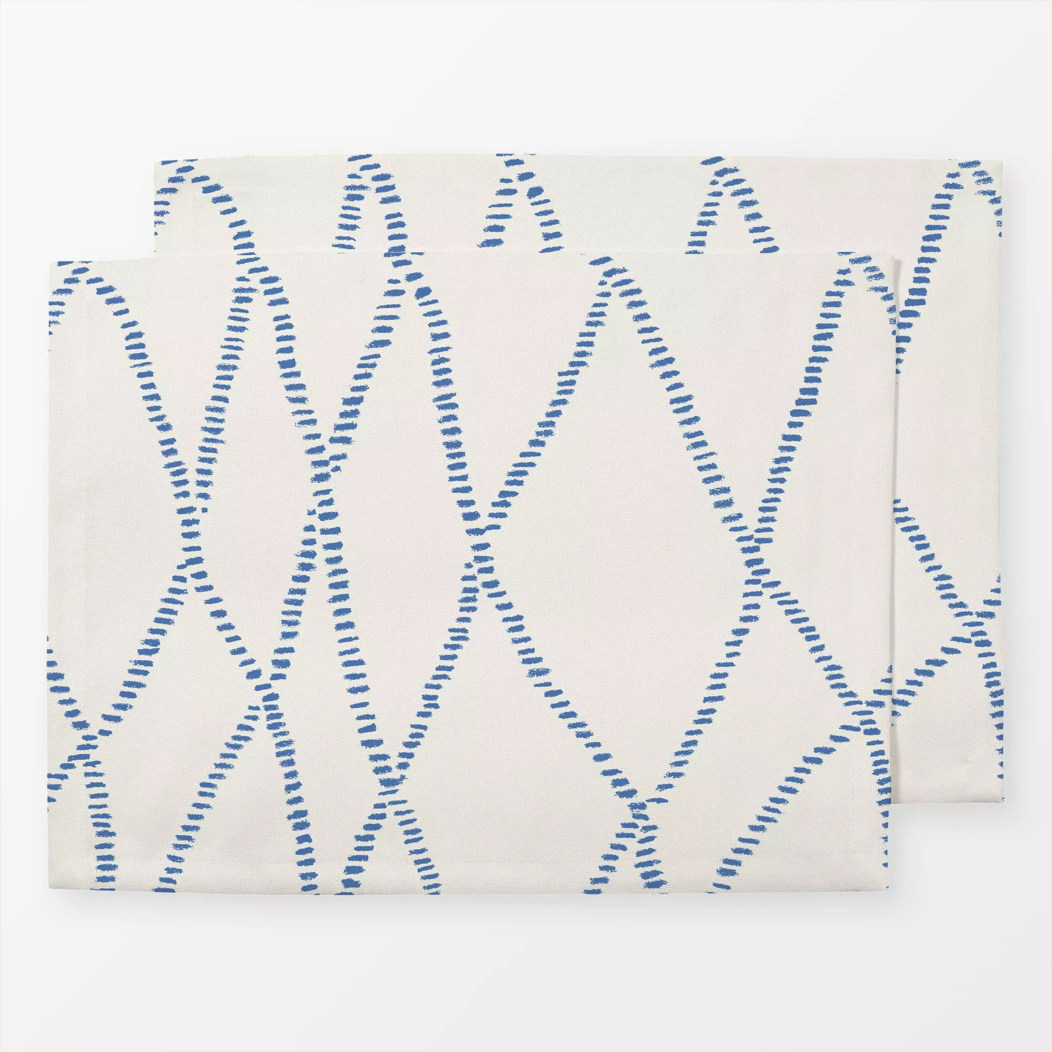 Tischset Trama lago, gemustert, von Julia Schumacher