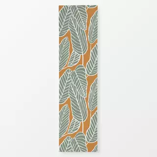 Tischläufer Bananenblatt grün