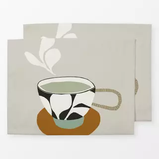 Tischset Tasse Tee