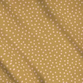 Meterware HAPPY Dots ocher