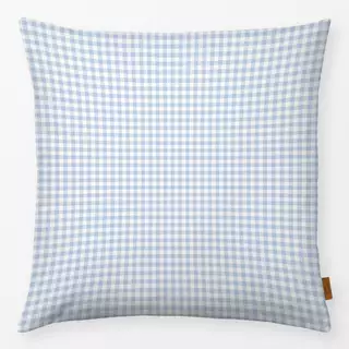 Kissen Vichy hellblau