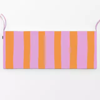 Bankauflage Markise rosa orange