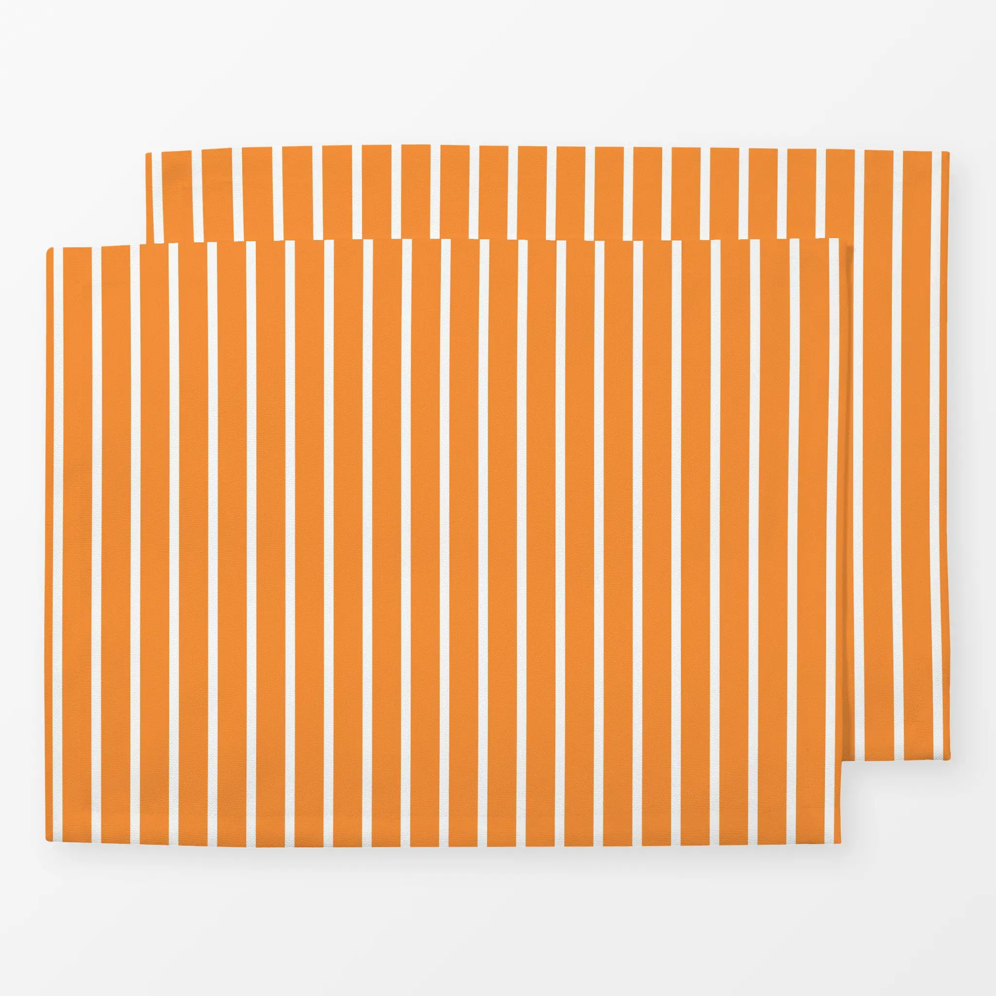Tischset Summer Stripes orange, gemustert, Sommer, von Julia Schumacher