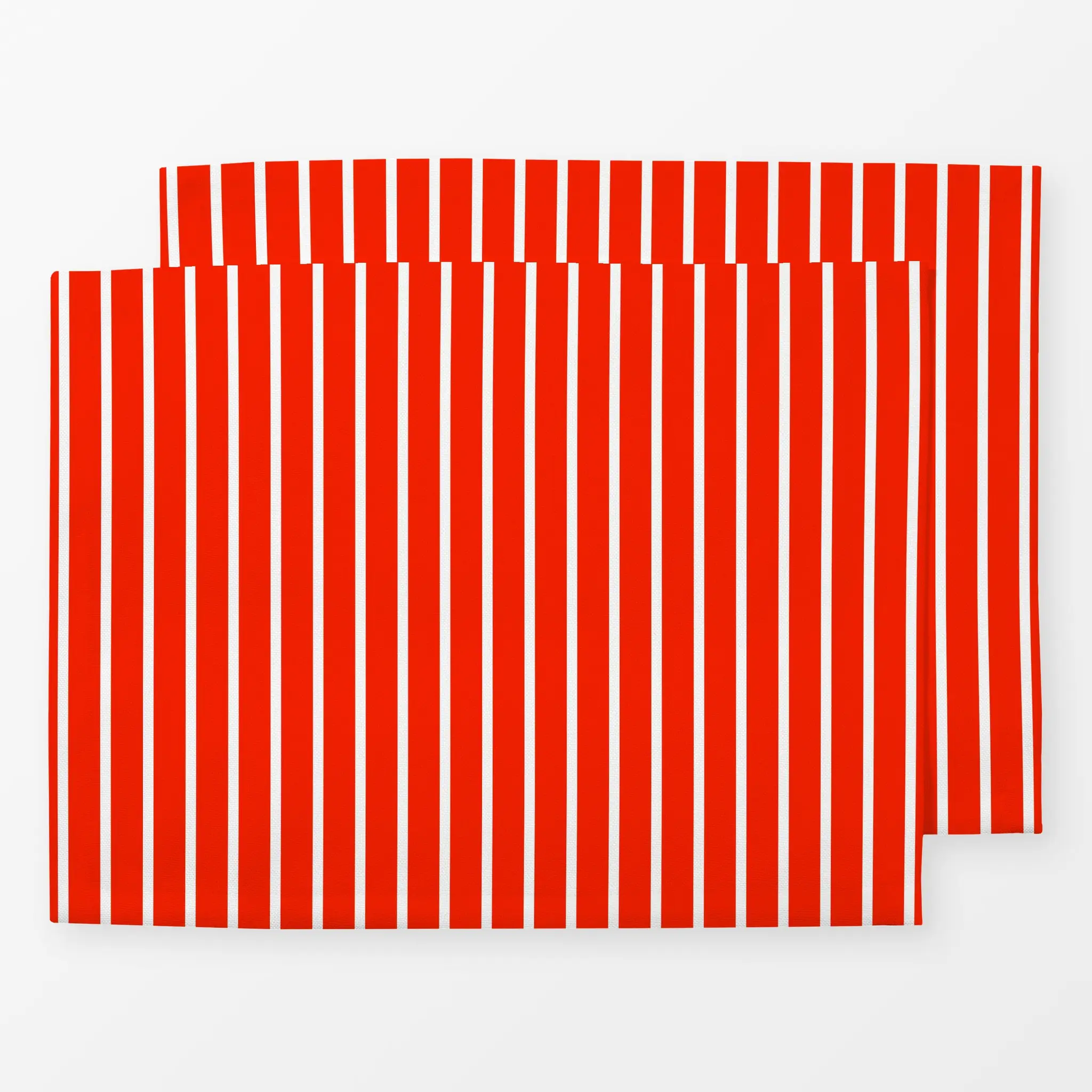 Tischset Summer Stripes red, gemustert, Sommer, von Julia Schumacher