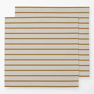 Servietten Streifen beige