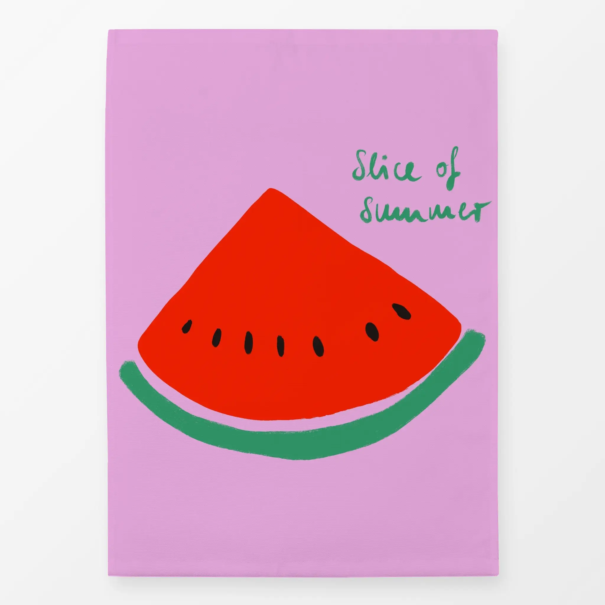 Geschirrtücher Summer Melon - Sommer, Küche, Essen & Trinken, Früchte - von „Julia Schumacher"; Obst, Melone, summer, Wasser...