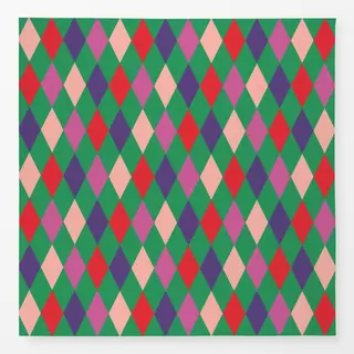 Tischdecke Argyle bunt