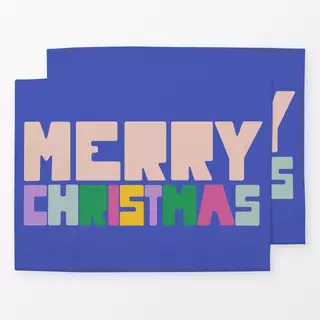 Tischset Merry Christmas