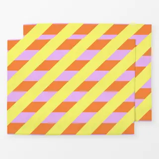 Tischset orange