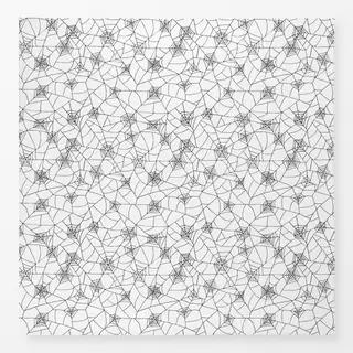 Tischdecke Spinnennetz