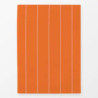 Geschirrtücher Love dünne Streifen orange