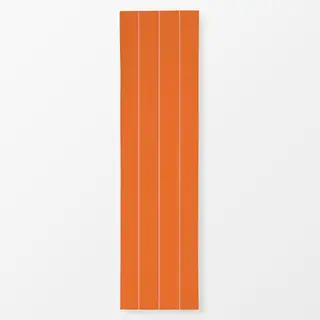 Tischläufer Love dünne Streifen orange