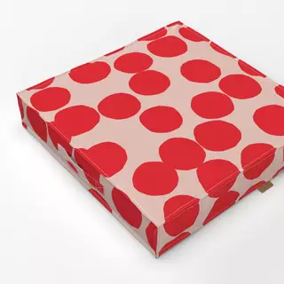 Bodenkissen Dots Collage