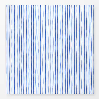 Tischdecke Malerischer Streifen dünn blau