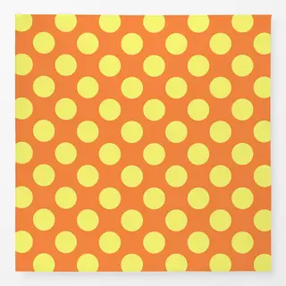 Tischdecke orange