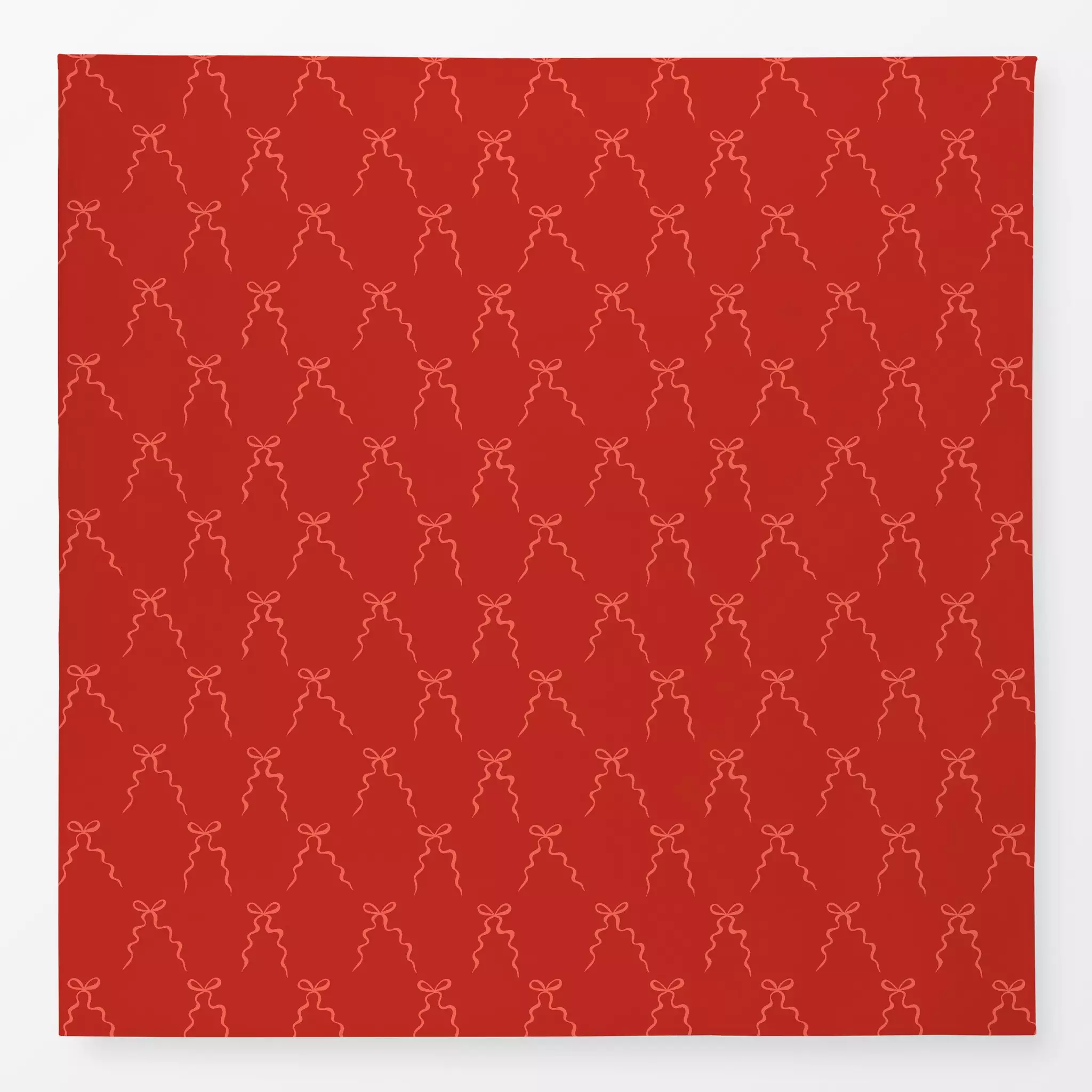 Tischdecke Schleifen - Weihnachten, Winter, Anlässe - von „Julia Schumacher"; wellen, Geschenk, schleife, geschenkidee, weih...