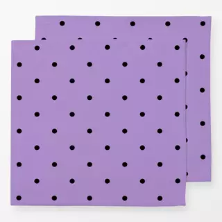 Servietten Polka lila