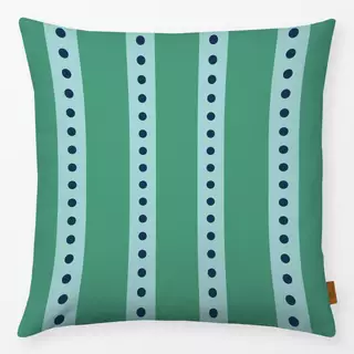 Kissen Streifen mit Dots