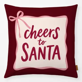 Kissen Cheers to Santa