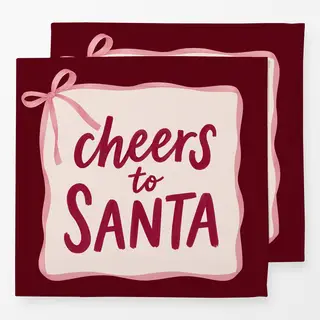 Servietten Cheers to Santa