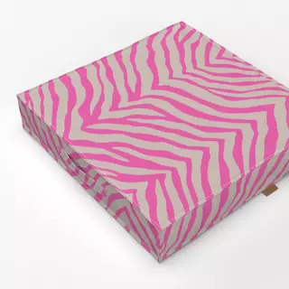 Bodenkissen Zebra pink