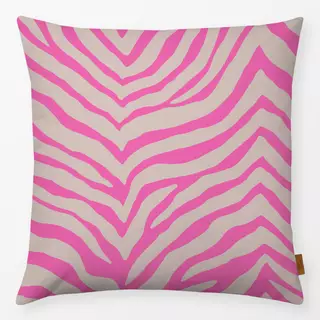 Kissen Zebra pink
