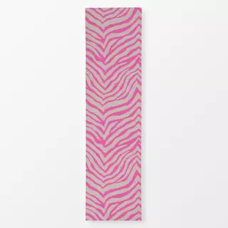 Tischläufer Zebra pink