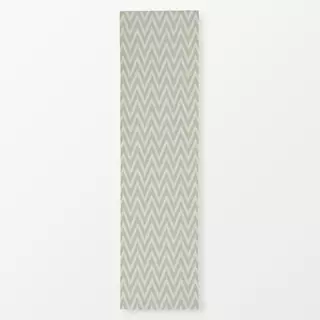 Tischläufer Zigzag Ikat Green