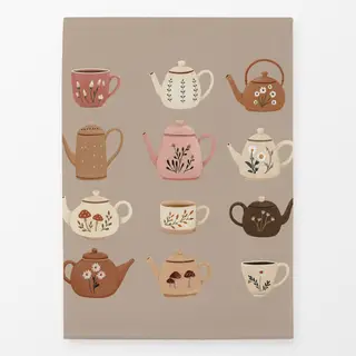 Geschirrtücher Kaffeekannen