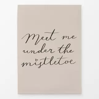 Geschirrtücher Meet Me Under The Mistletoe