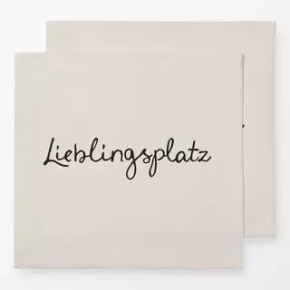 Servietten Lieblingsplatz