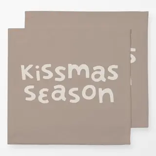 Servietten Kissmas Season