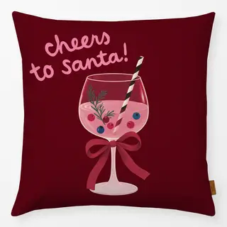 Kissen Drink Santa