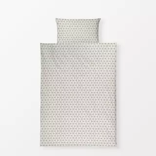 Bettwäsche Floral Tiles green