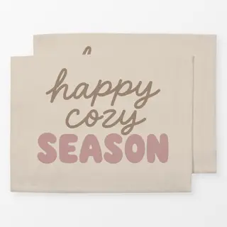 Tischset Happy Cozy Season